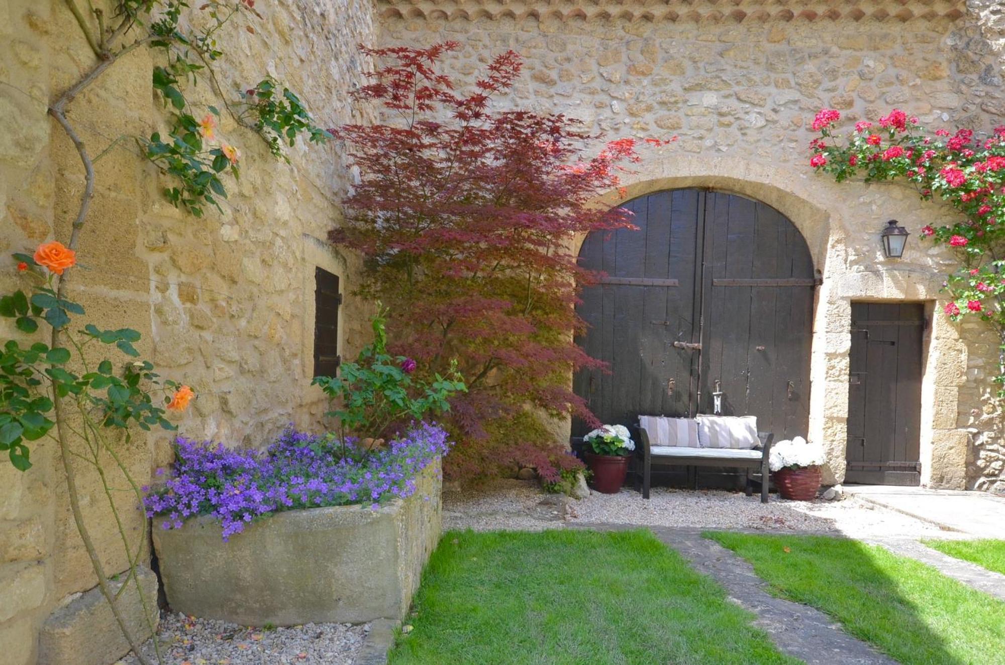 Villa Ferme St Roch Robion en Luberon Esterno foto