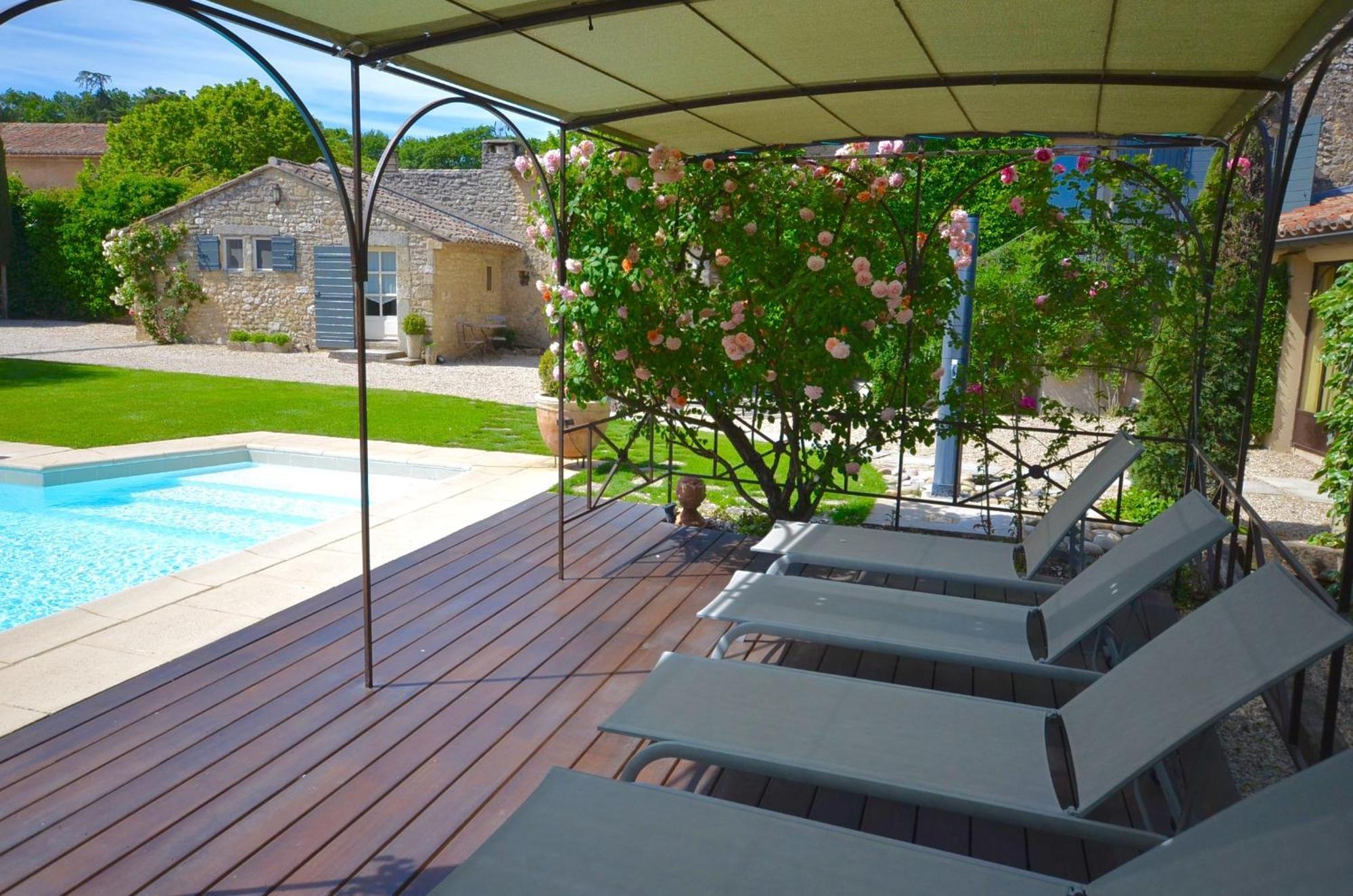 Villa Ferme St Roch Robion en Luberon Esterno foto
