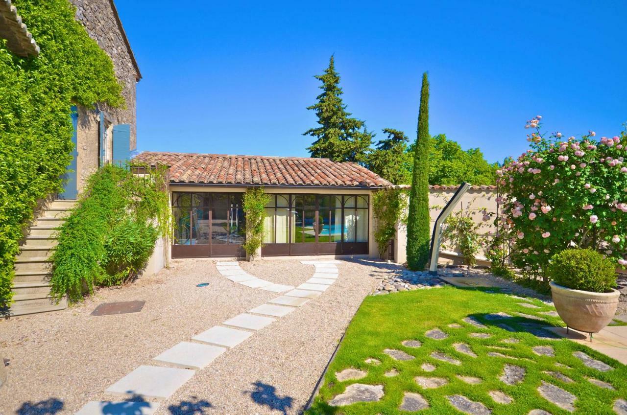 Villa Ferme St Roch Robion en Luberon Esterno foto