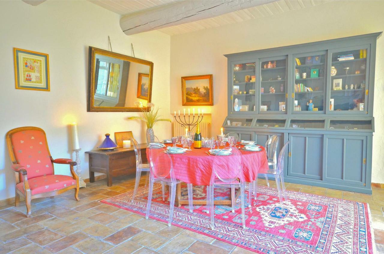 Villa Ferme St Roch Robion en Luberon Esterno foto