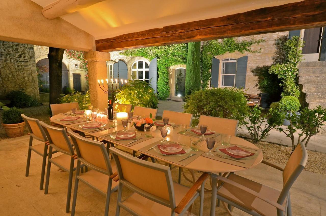 Villa Ferme St Roch Robion en Luberon Esterno foto