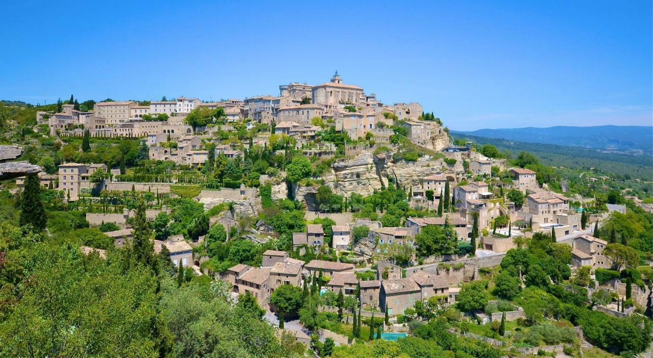 Villa Ferme St Roch Robion en Luberon Esterno foto