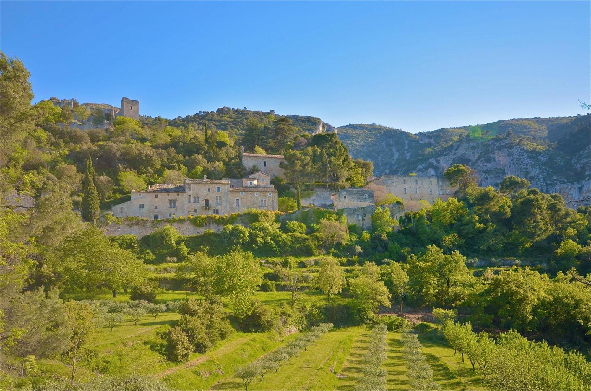 Villa Ferme St Roch Robion en Luberon Esterno foto